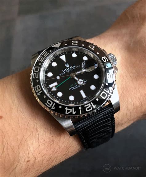 rolex gmt master cloth strap